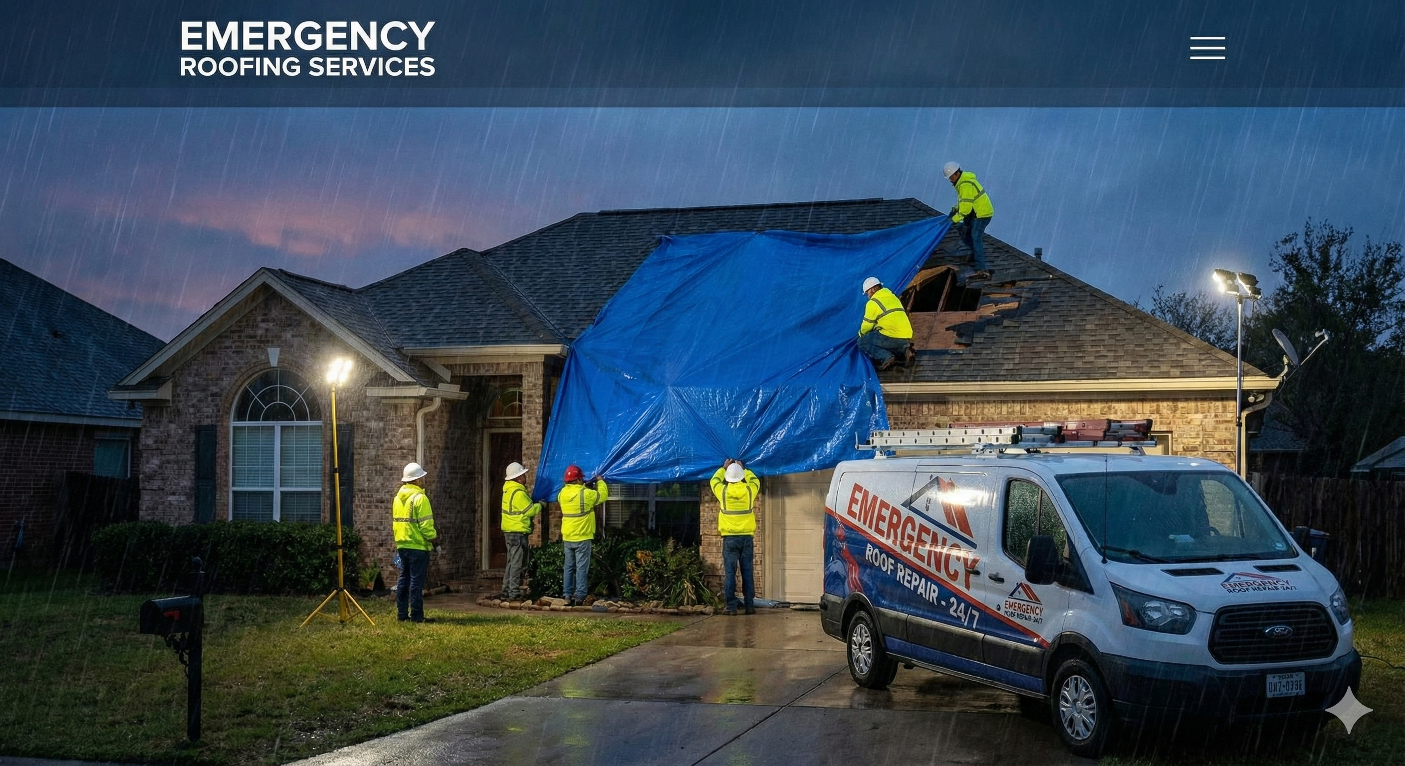 24/7 emergency roofing solutions by Kraig Roofing