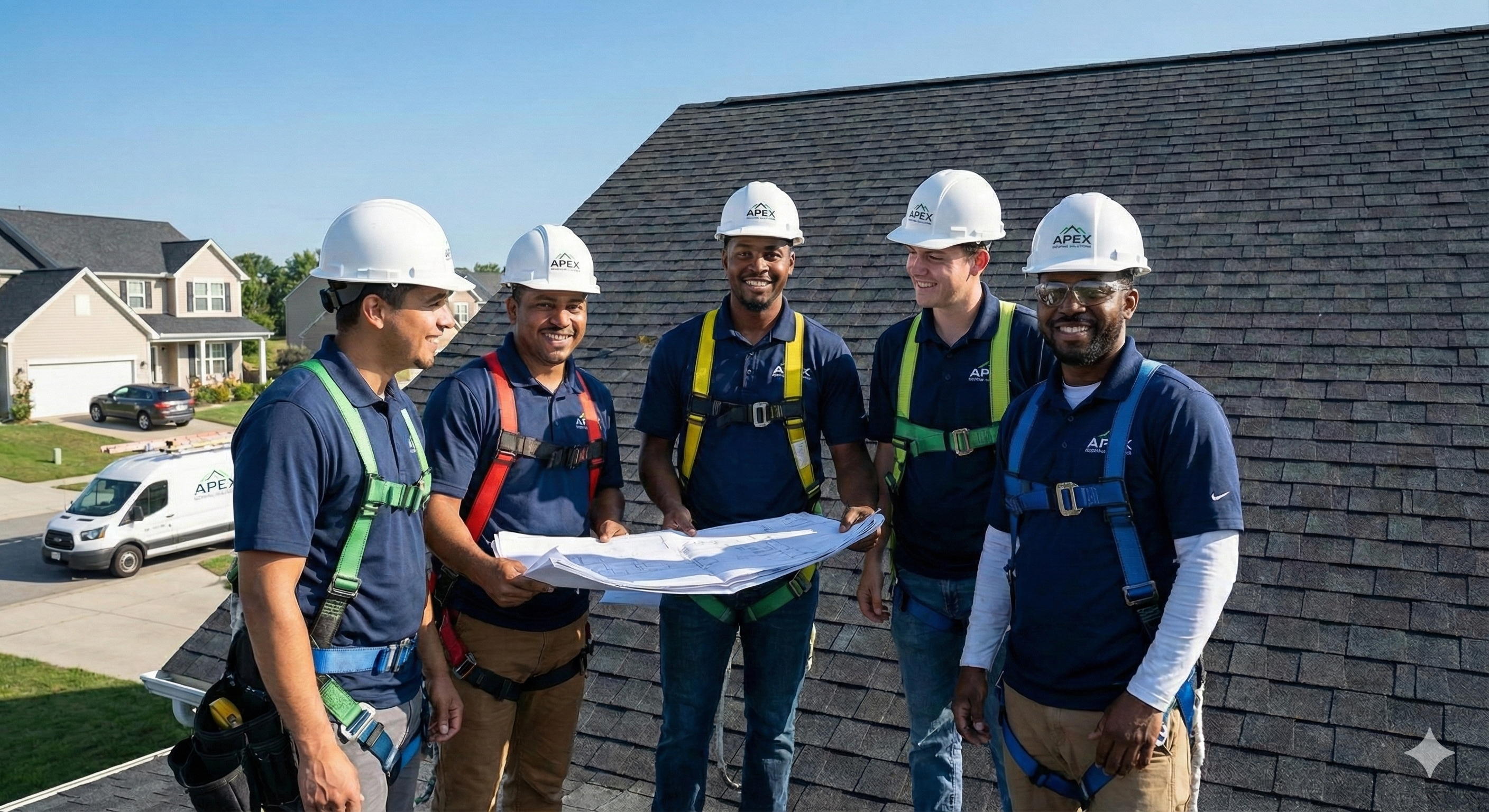 Kraig Roofing skilled team members